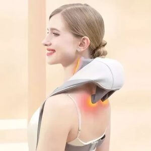 Professional Wireless Neck & Shoulder Back Massager UAE – Smart Rechargeable Pain Relief Device | Best Price on KhaleejCart.site